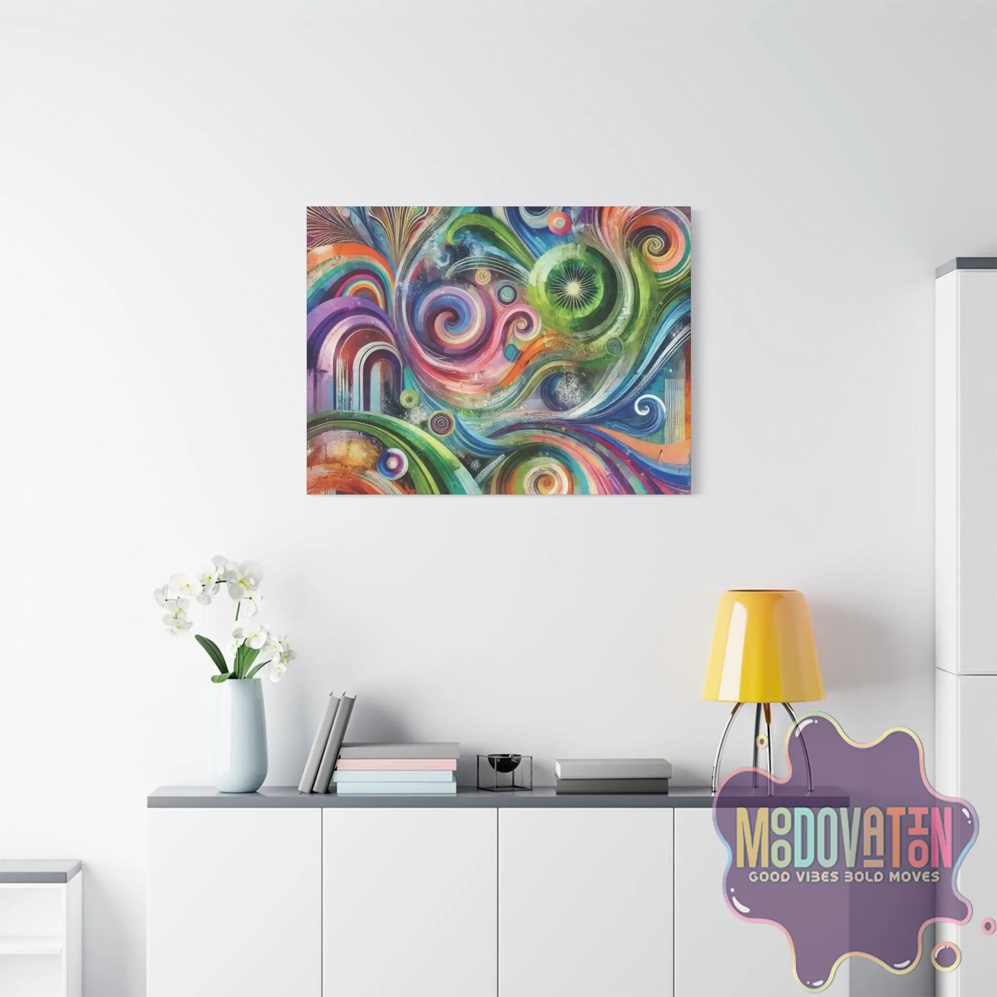 Galactic Radiance Matte Canvas - MOODOVATION