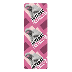 Intense Feelings – Pink Premium Rubber Yoga Mat