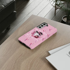 In October We Wear Pink Tough Phone Case – Breast Cancer Awareness