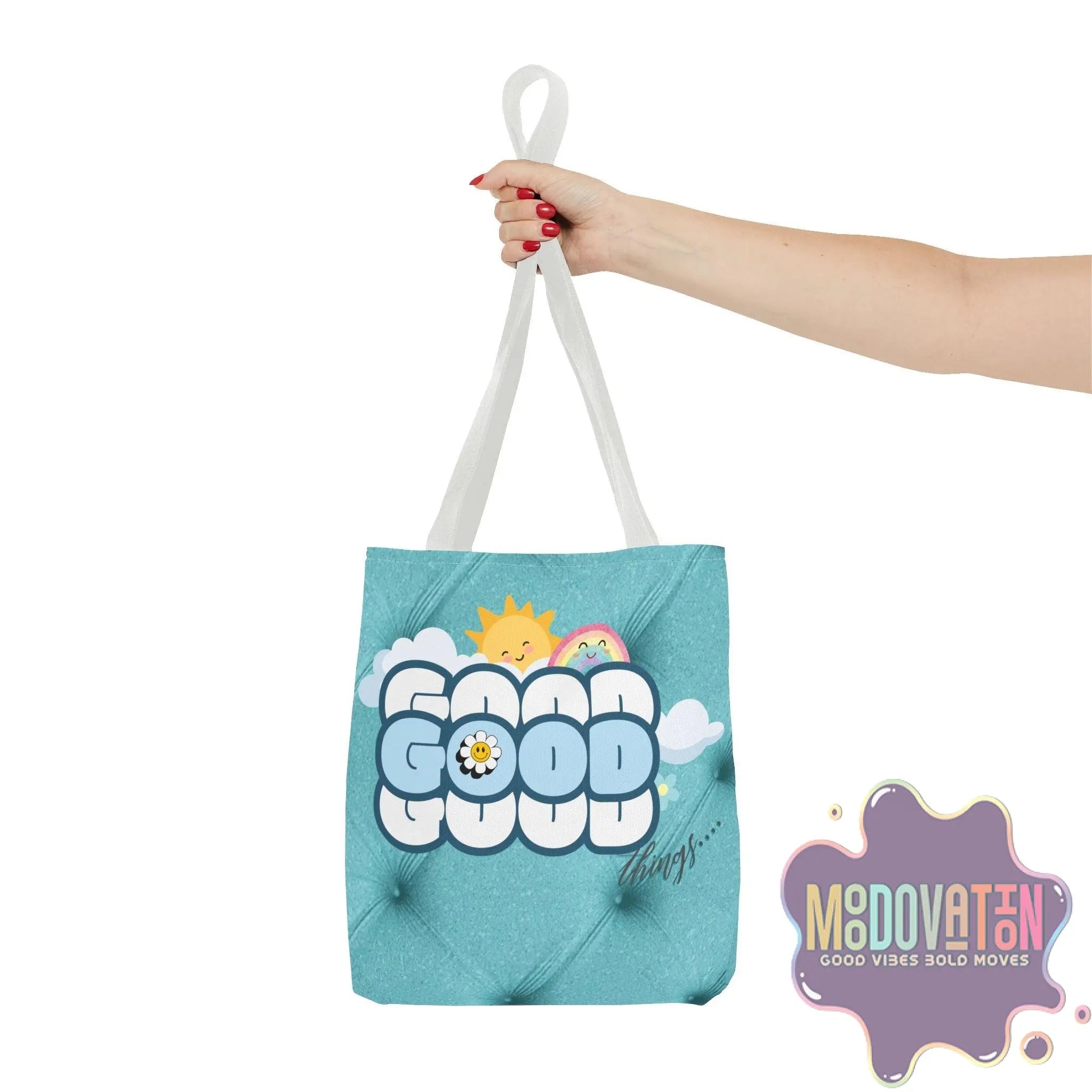Good Things Tote Bag - Teal - MOODOVATION