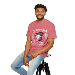 In October We Wear Pink – Breast Cancer Awareness Unisex T-Shirt