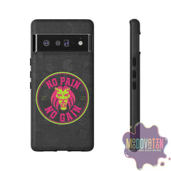 No Pain No Gain Phone Case - Black - MOODOVATION