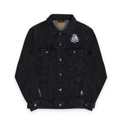 Intense Feelings - Unisex Embroidered Unisex Denim Jacket