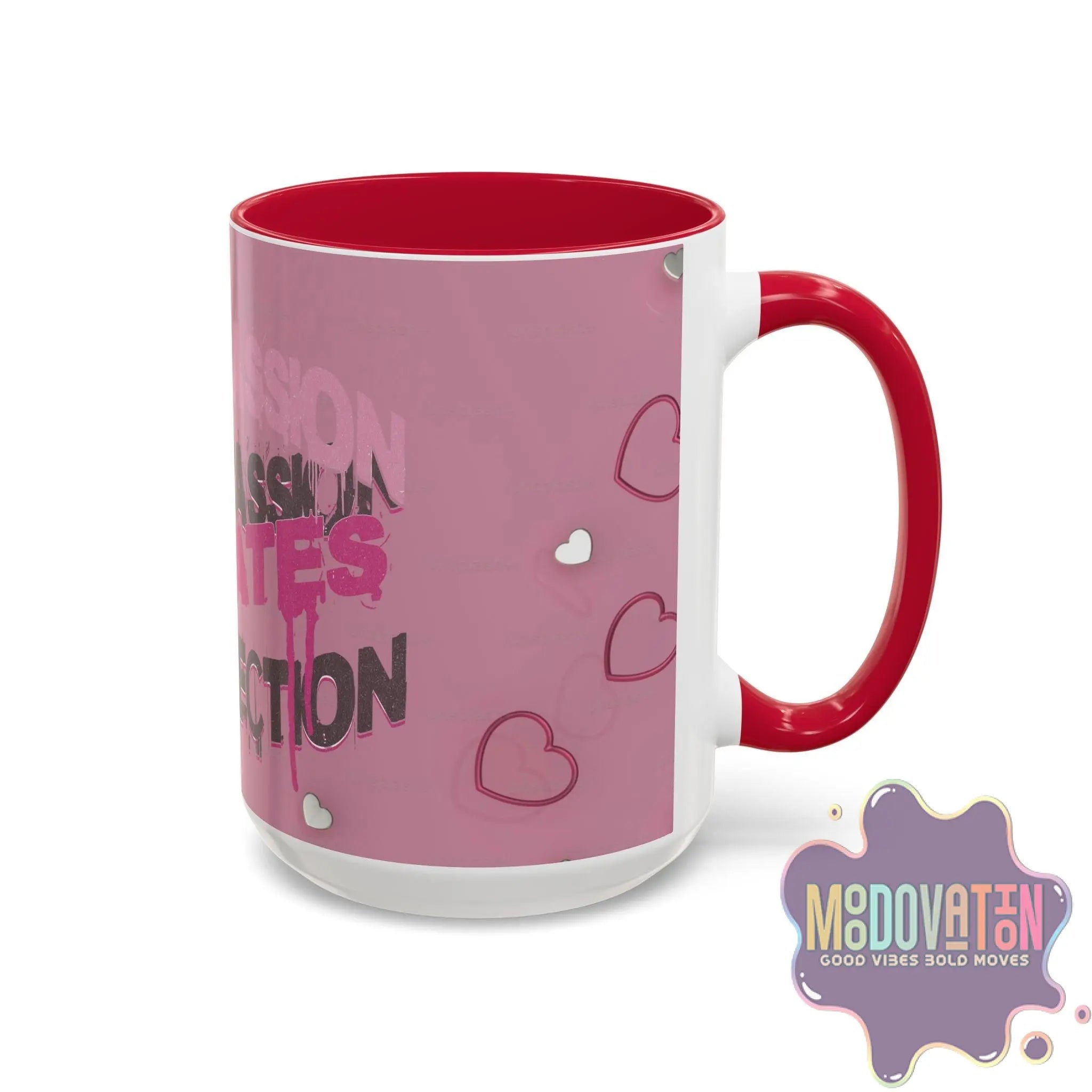 Compassion Creates Connection Coffee Mug (11oz, 15oz) - MOODOVATION
