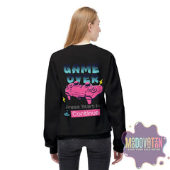 Game Over Unisex Midweight Crewneck Sweatshirt - MOODOVATION