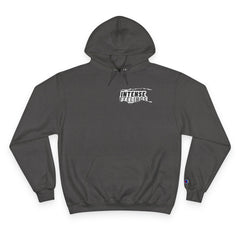 Intense Feelings Champion Unisex Hoodie - Grey Print