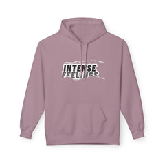 Intense Feelings Unisex Midweight Hoodie - Grey Print