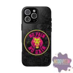 No Pain No Gain Phone Case - Black - MOODOVATION