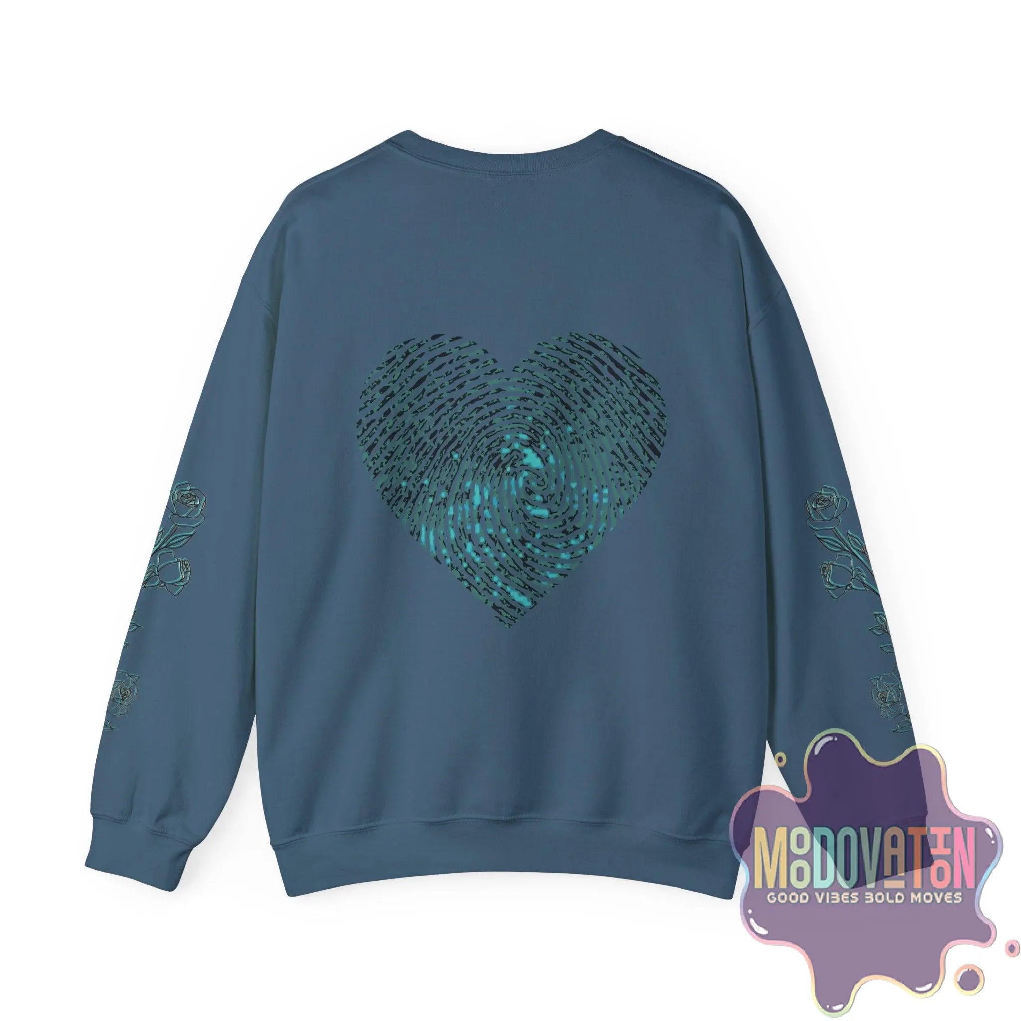 Feeling Is Healing Unisex Heavy Blend Crewneck Sweatshirt - MOODOVATION