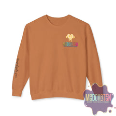Good Vibes Bold Moves Personalized Unisex Lightweight Crewneck Sweatshirt - Brand Edition Moodovation