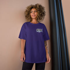 Intense Feelings - Navy Print Unisex Champion T-Shirt
