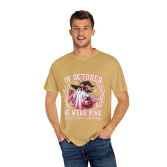 In October We Wear Pink – Breast Cancer Awareness Unisex T-Shirt