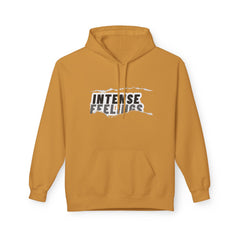 Intense Feelings Unisex Midweight Hoodie - Grey Print