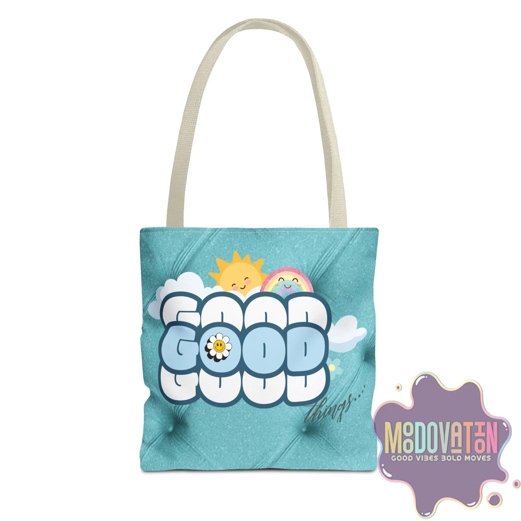 Good Things Tote Bag - Teal - MOODOVATION