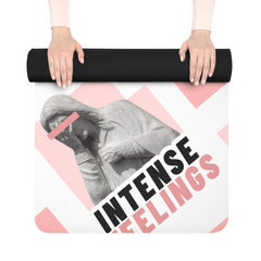Intense Feelings – Rose Pink Premium Rubber Yoga Mat