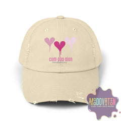 Compassion - Unisex Distressed Vintage Hat - MOODOVATION