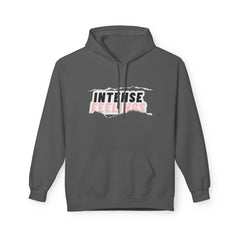 Intense Feelings Unisex Midweight Hoodie - Rose Pink Print