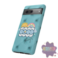 Good Things Phone Case - Teal - MOODOVATION