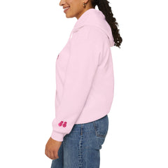 Pink Ribbon Awareness Hoodie, Unisex Sweatshirt for Fundraising, Breast Cancer Awareness Month, Inspirational Gift, Cozy Jumpsuit