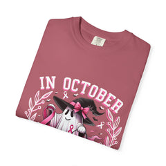 In October We Wear Pink – Breast Cancer Awareness Unisex T-Shirt