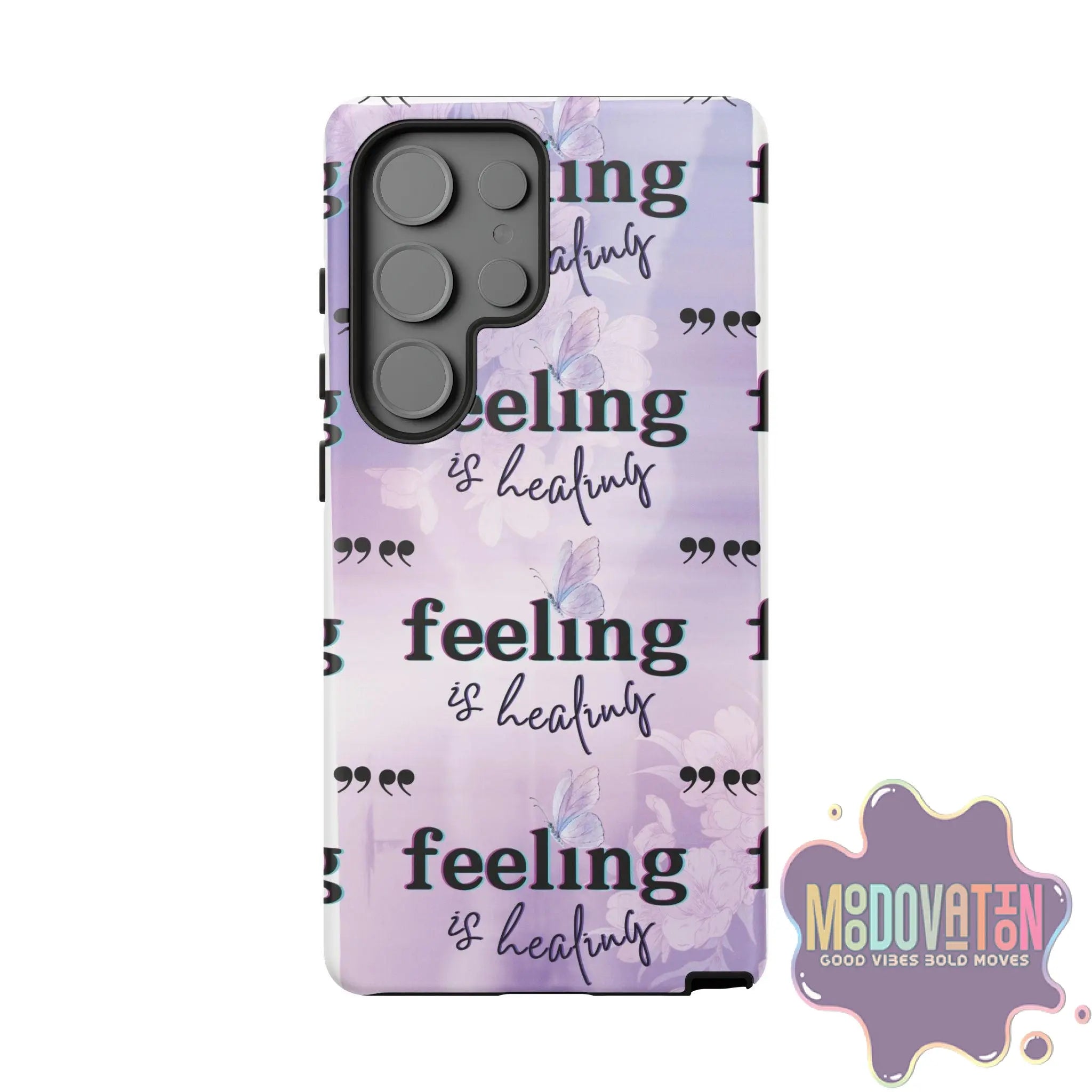 Feeling Is Healing Phone Case - Lilac - MOODOVATION
