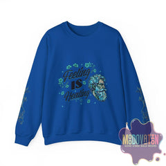 Feeling Is Healing Unisex Heavy Blend Crewneck Sweatshirt - MOODOVATION
