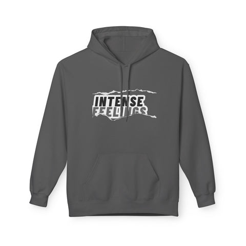 Intense Feelings Unisex Midweight Hoodie - Grey Print