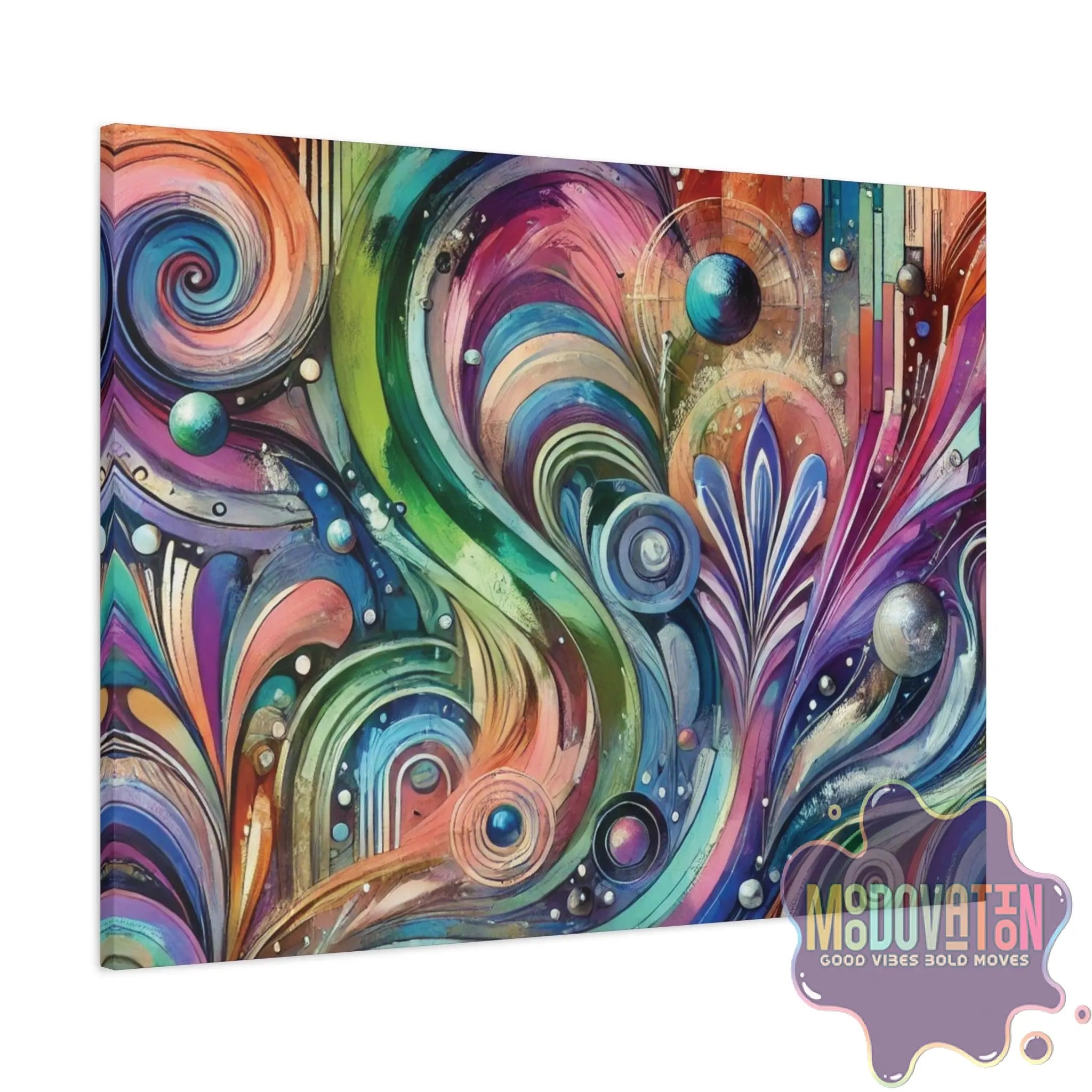 Celestial Crescendo Matte Canvas - MOODOVATION