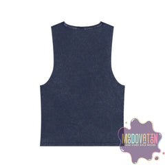 Good Vibes Bold Moves Stonewash Unisex Tank Top – Brand Edition Moodovation