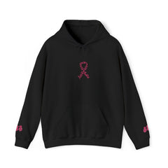 Pink Ribbon Awareness Hoodie, Unisex Sweatshirt for Fundraising, Breast Cancer Awareness Month, Inspirational Gift, Cozy Jumpsuit