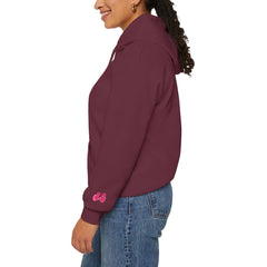 Pink Ribbon Awareness Hoodie, Unisex Sweatshirt for Fundraising, Breast Cancer Awareness Month, Inspirational Gift, Cozy Jumpsuit