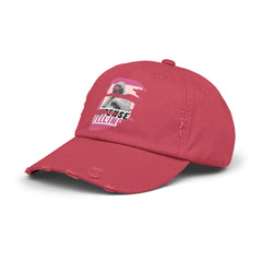Intense Feelings - Pink Print Vintage Distressed Hat