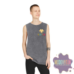 Good Vibes Bold Moves Stonewash Unisex Tank Top – Brand Edition Moodovation