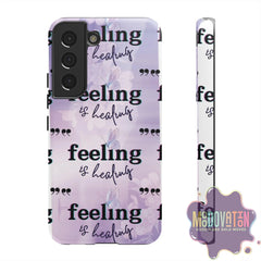 Feeling Is Healing Phone Case - Lilac - MOODOVATION