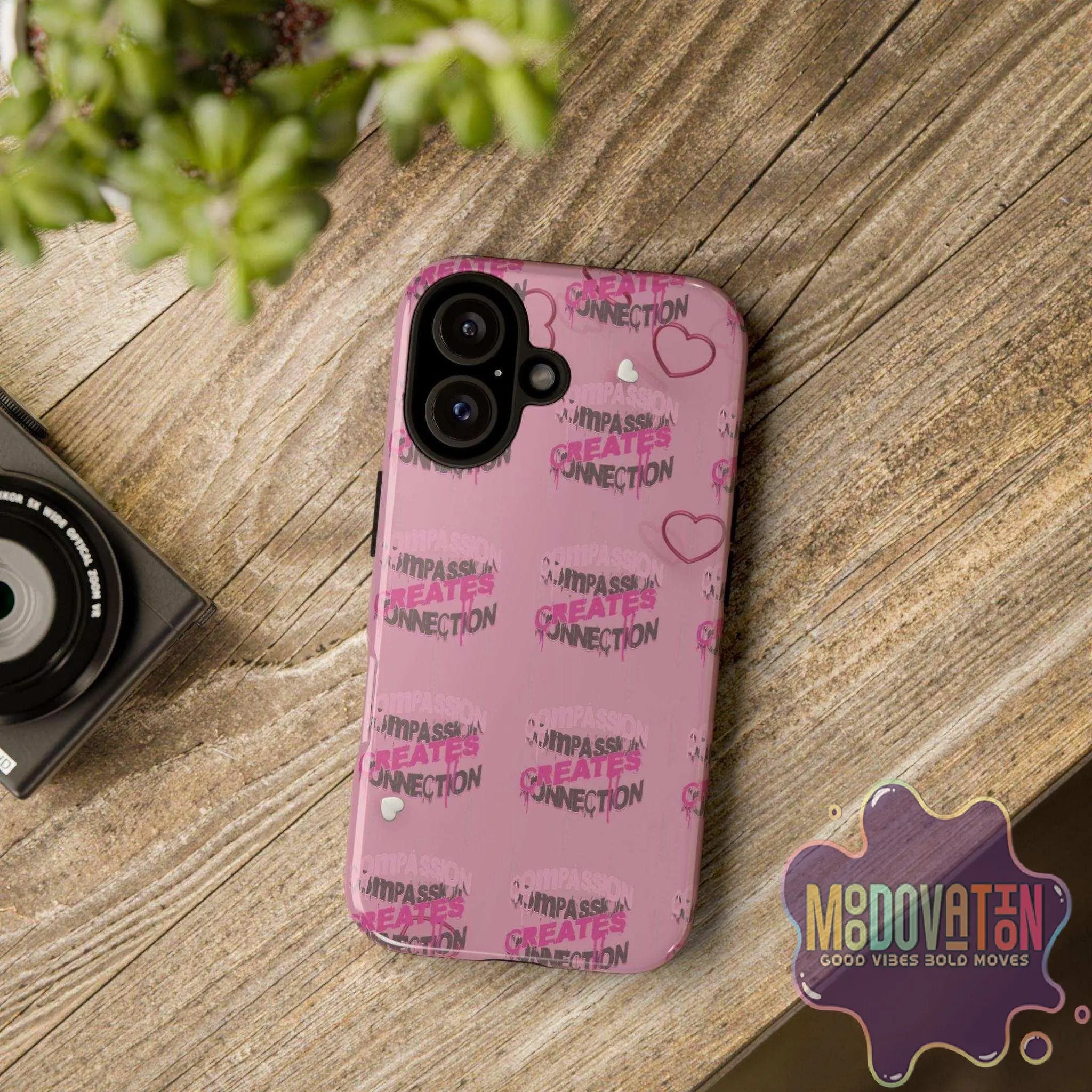 Compassion Creates Connection Phone Case - MOODOVATION