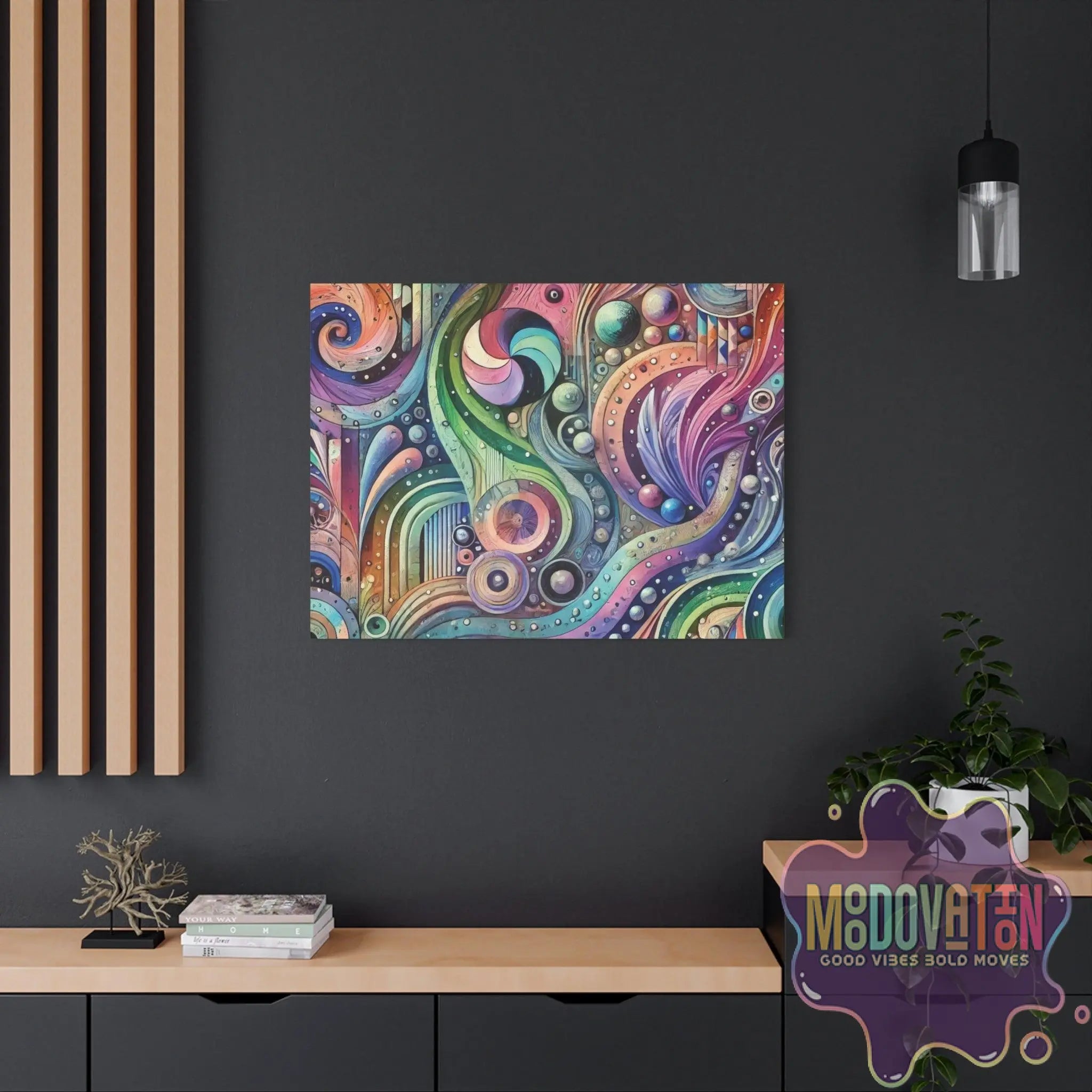 Astral Rhapsody Matte Canvas - MOODOVATION