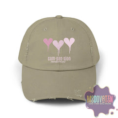 Compassion - Unisex Distressed Vintage Hat - MOODOVATION