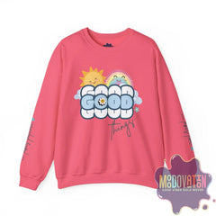 Good Things Unisex Heavy Blend Crewneck Sweatshirt - MOODOVATION
