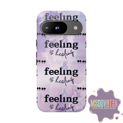 Feeling Is Healing Phone Case - Lilac - MOODOVATION
