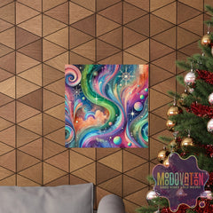 Ethereal Flow Matte Poster - MOODOVATION
