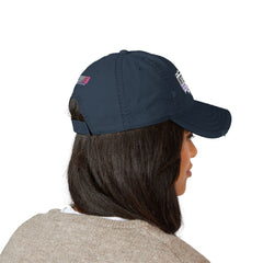 Intense Feelings - Distressed Embroidered Dad Hat