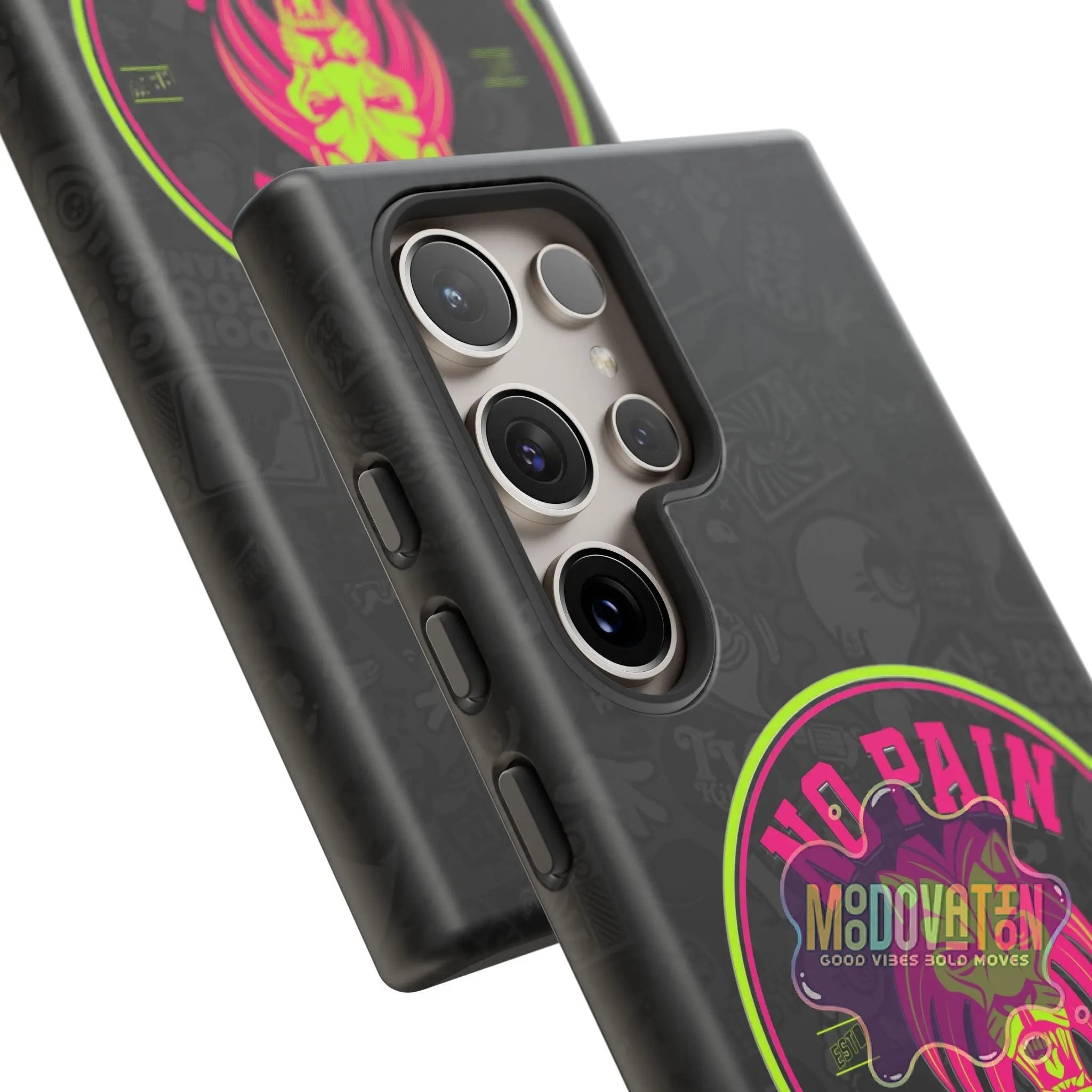 No Pain No Gain Phone Case - Black - MOODOVATION