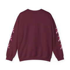 In October We Wear Pink – Breast Cancer Awareness Unisex Crewneck Sweatshirt