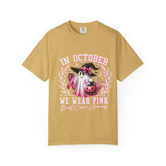 In October We Wear Pink – Breast Cancer Awareness Unisex T-Shirt