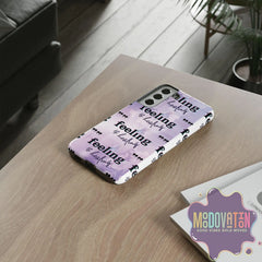 Feeling Is Healing Phone Case - Lilac - MOODOVATION