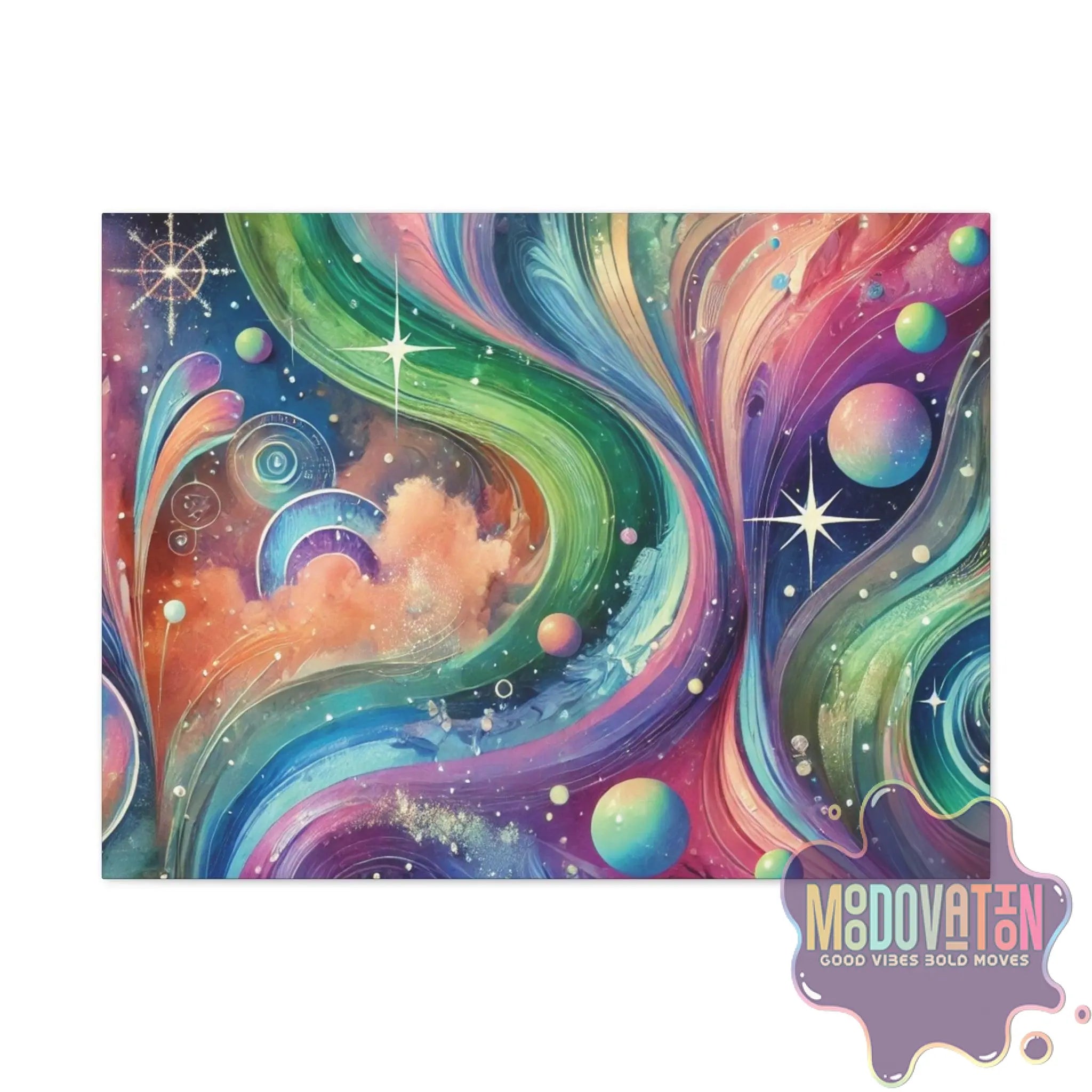Cosmic Symphony Matte Canvas - MOODOVATION