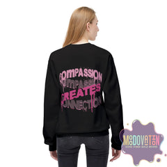 Self-Compassion Unisex Midweight Crewneck Sweatshirt - MOODOVATION