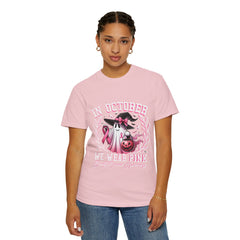 In October We Wear Pink – Breast Cancer Awareness Unisex T-Shirt
