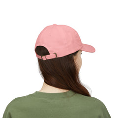 Breast Cancer Awareness Embroidered Ribbon Classic Dad Hat