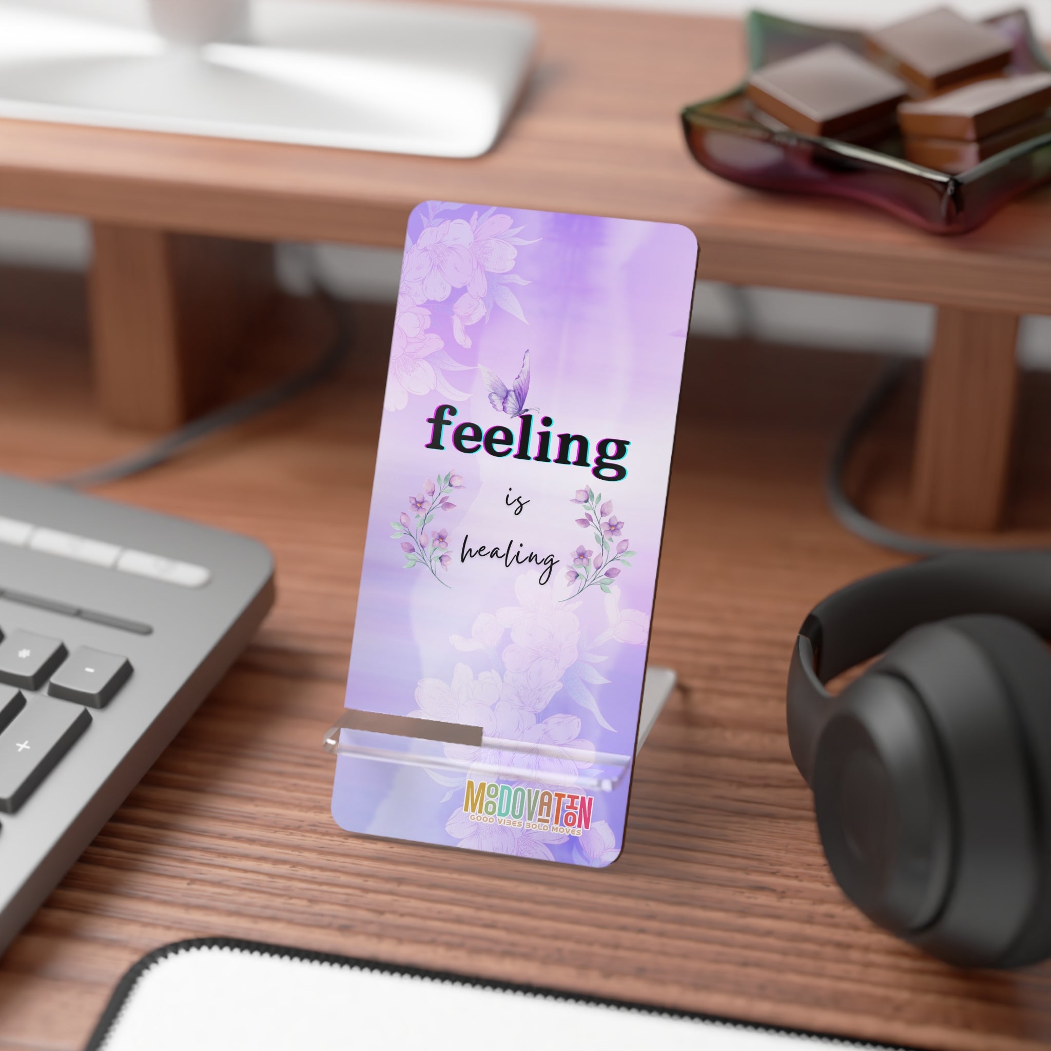 Feeling Is Healing Flow Mobile Stand
